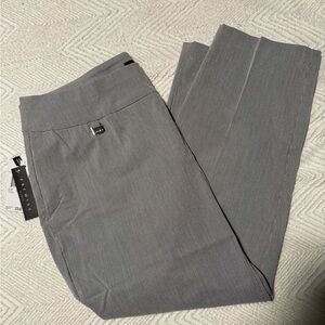 Premise Black and White Striped Pants